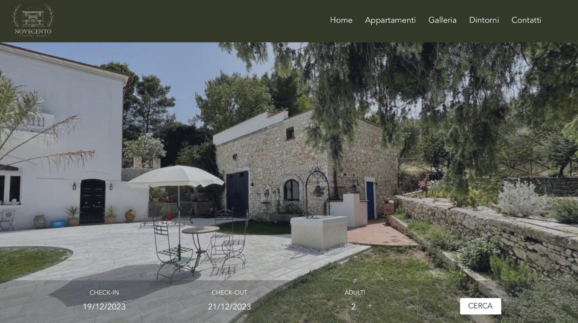 Novecento Country House Vieste Buitenkant foto